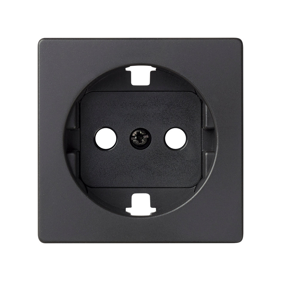 Tapa con dispositivo de seguridad para la base de enchufe schuko Simon 82