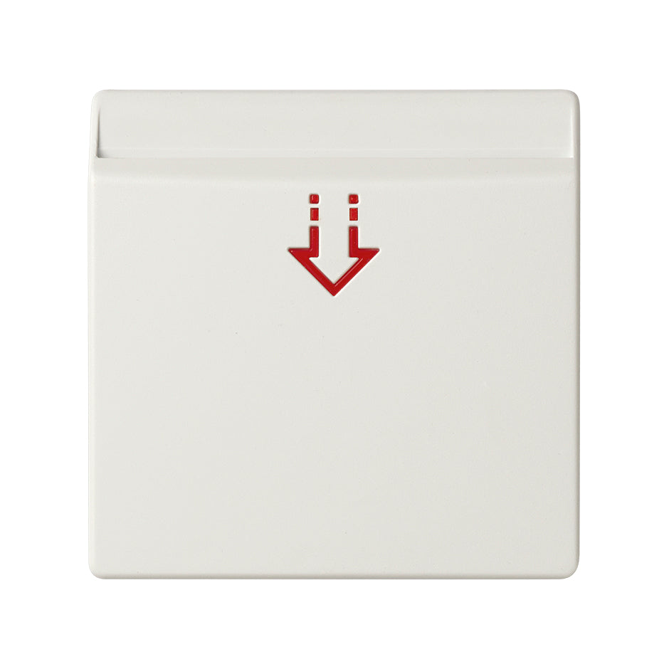 Tapa con visor para interruptor de tarjeta mecánico o electrónico Simon 82