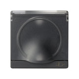 Tapa abatible con dispositivo de seguridad para la base de enchufe schuko  Simon 82