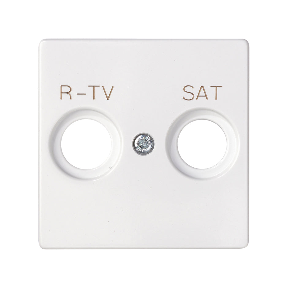 Placa para tomas inductivas de R-TV+SAT  Simon 82