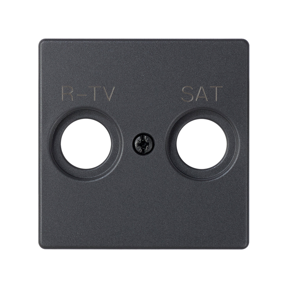 Placa para tomas inductivas de R-TV+SAT  Simon 82