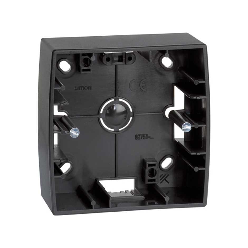 Caja de superficie alta para 1 elemento grafito Simon 82