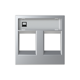 Tapa ventana 2 conectores