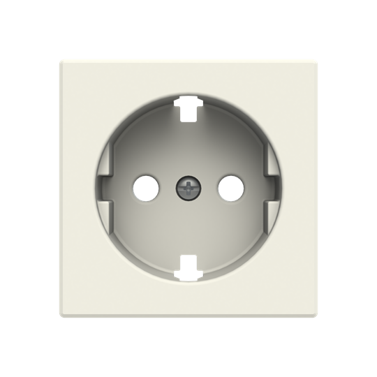 Tapa base enchufe Schuko plano