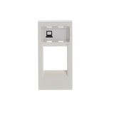 Tapa ventana 1 conector