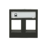 Tapa ventana 2 conectores