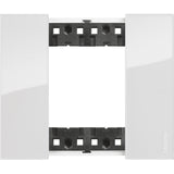 Placa embellecedora de 1 elemento de 2 módulos Bticino