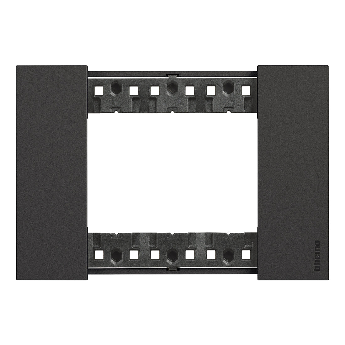 Placa embellecedora de 3 módulos