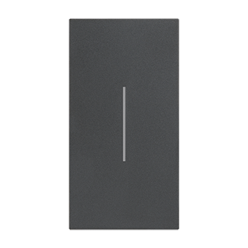 Tecla - neutra - Dark - 2 módulos