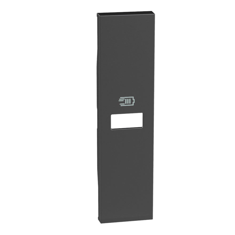 Frontal cargadores USB - Dark - 1 módulo