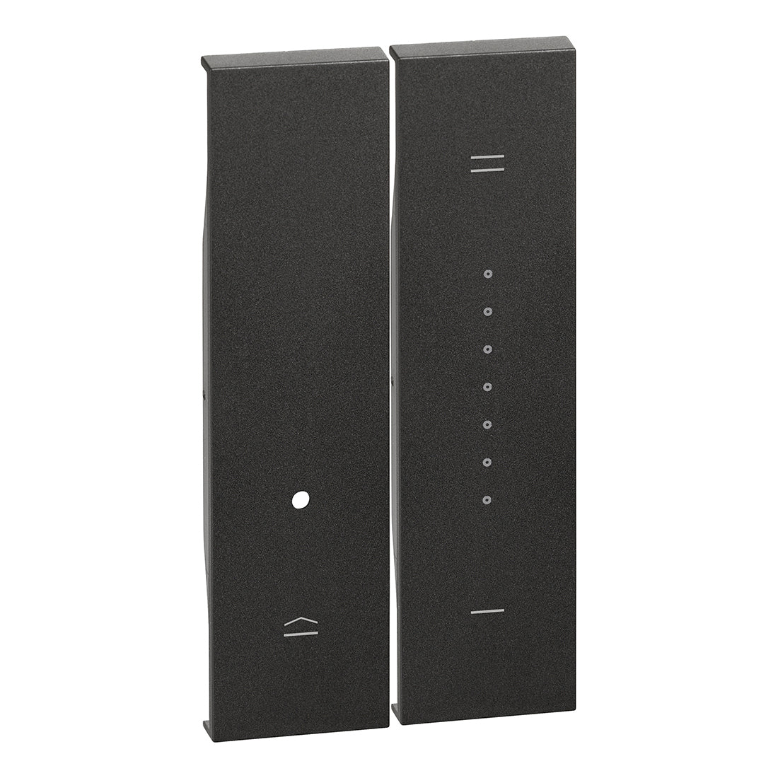Tecla - símbolo regulación de luz - Dark - 2x 1 módulo