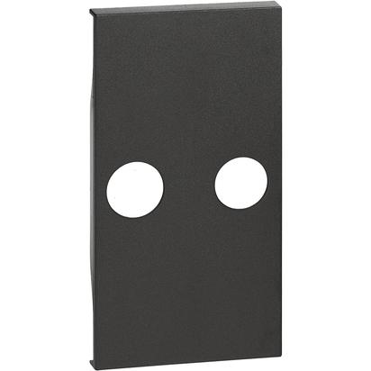 Frontal bases de televisión - Dark - 2 módulos