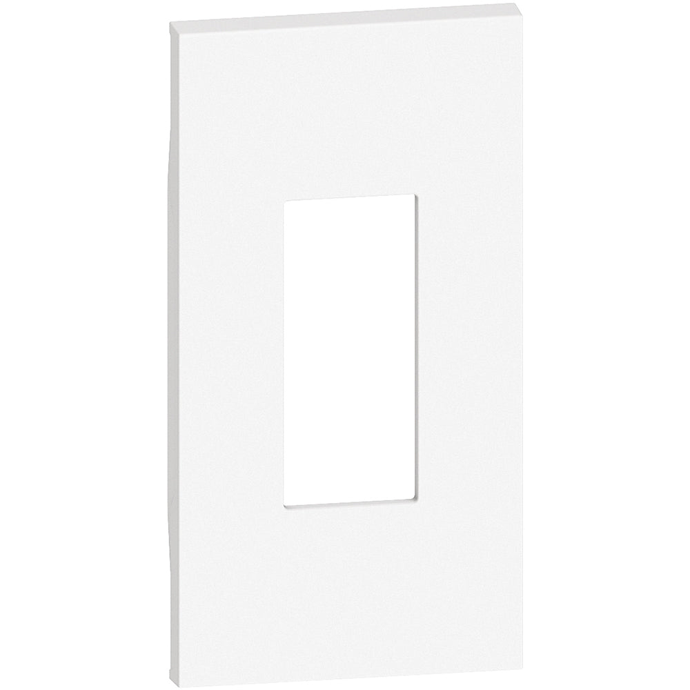 Frontal base RJ45 - Blanco - 2 módulos