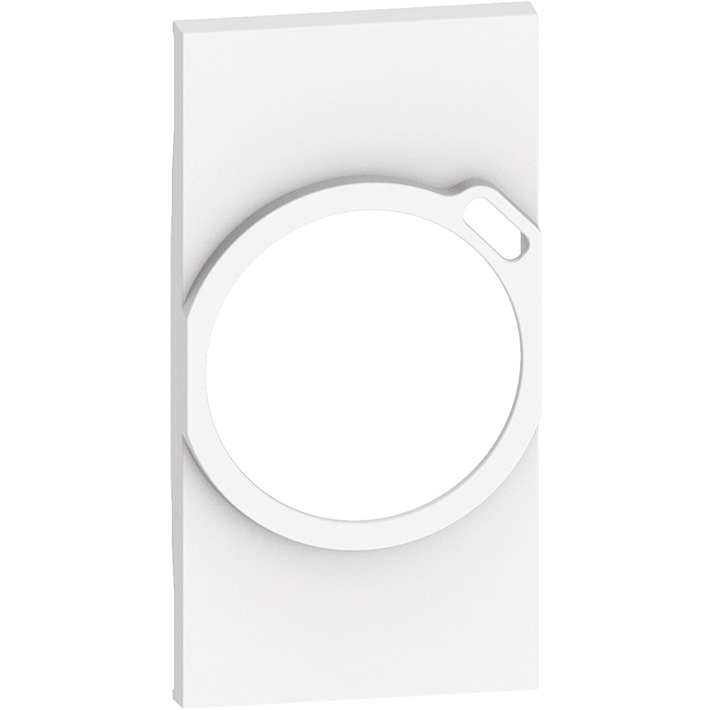Frontal base de corriente con USB - Blanco - 2 módulos
