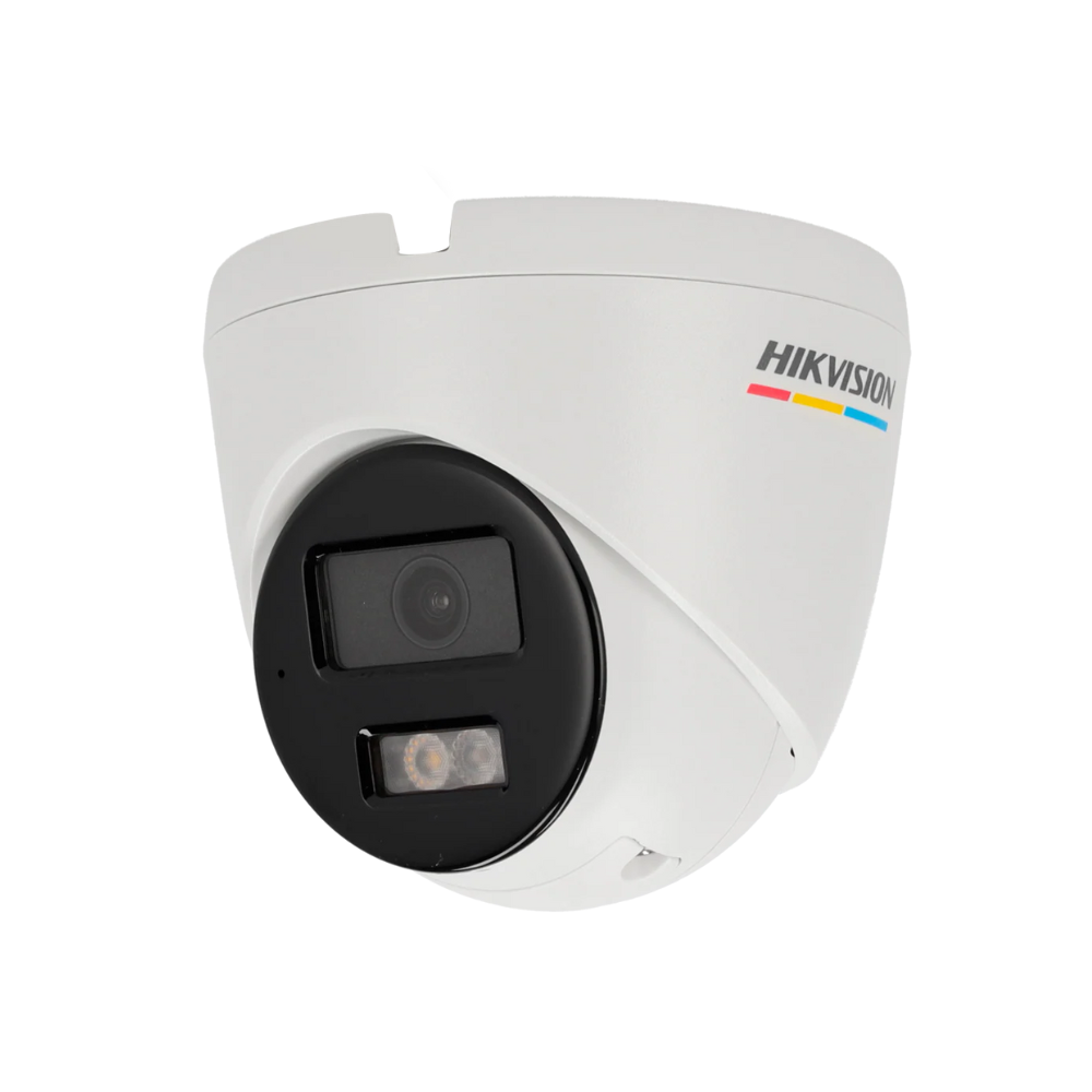 Cámara Turret IP – 2 MP y Lente 2.8 mm • visión nocturna 30 m Micrófono integrado