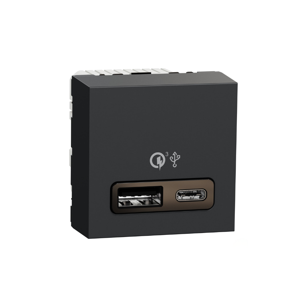 Cargador USB carga rápida A+C 3.0 - 18W WH3