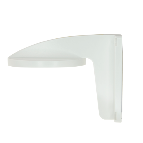 Soporte de pared para cámaras domo, Carga máxima 1 Kg - ABS+PC / Color blanco - Compatible con Hiwatch Hikvision