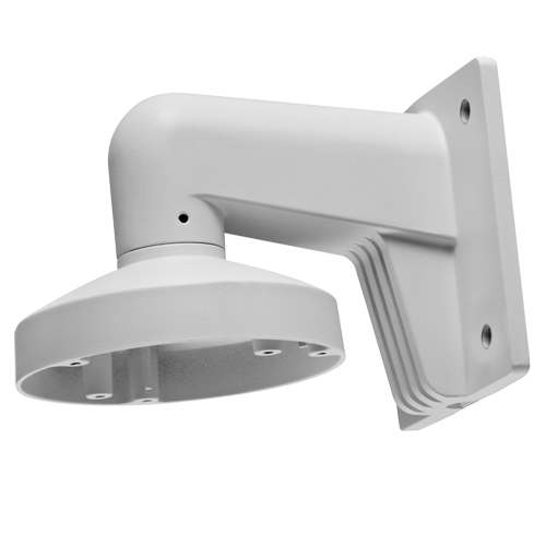 Soporte de pared para cámaras domo para uso en exterior. Compatible con Hikvision - Pasador de cables