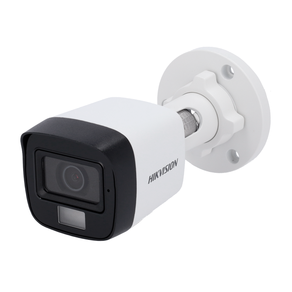 Cámara Bullet IP – 2 MP y Lente 2.8 mm • visión nocturna 30 m IP 67, Smartphone y NVR