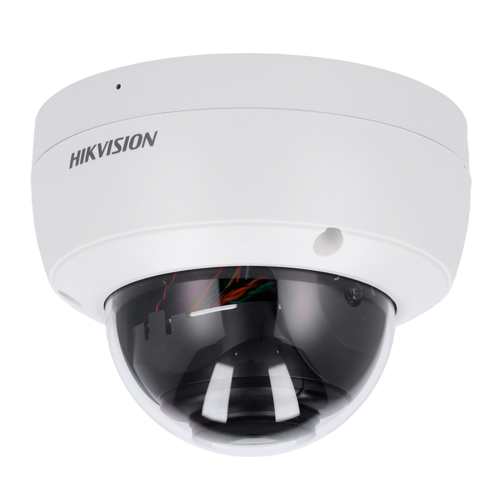 Cámara Domo IP – Lente 2.8 mm y IP25 • visión nocturna 30 m Micrófono integrado