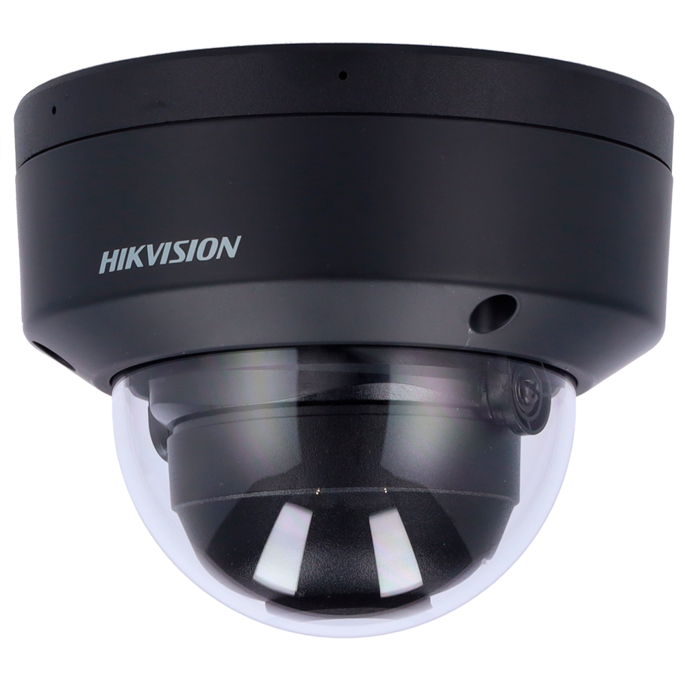 Cámara Domo IP – 4 MP y Lente 2.8 mm • Luz híbrida 30 m Micrófono integrado