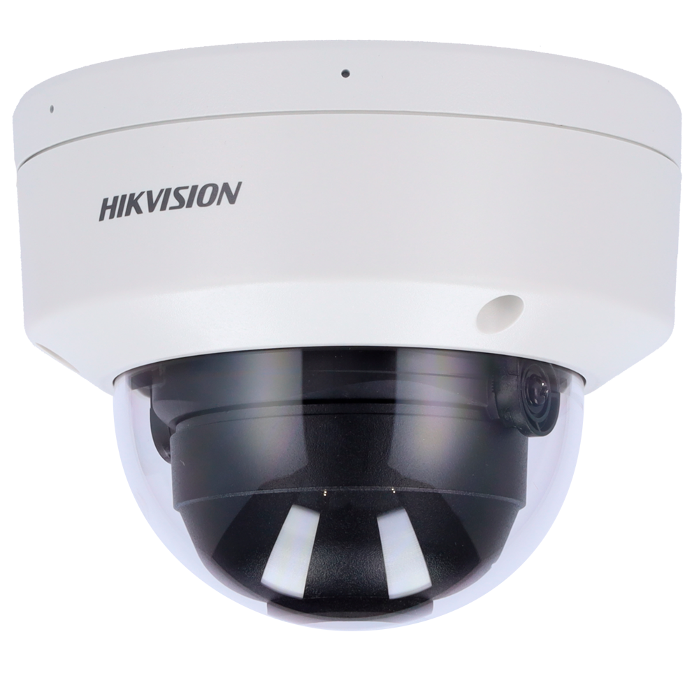 Cámara Domo IP – 6 MP y Lente 2.8 mm • visión nocturna 30 m Micrófono integrado