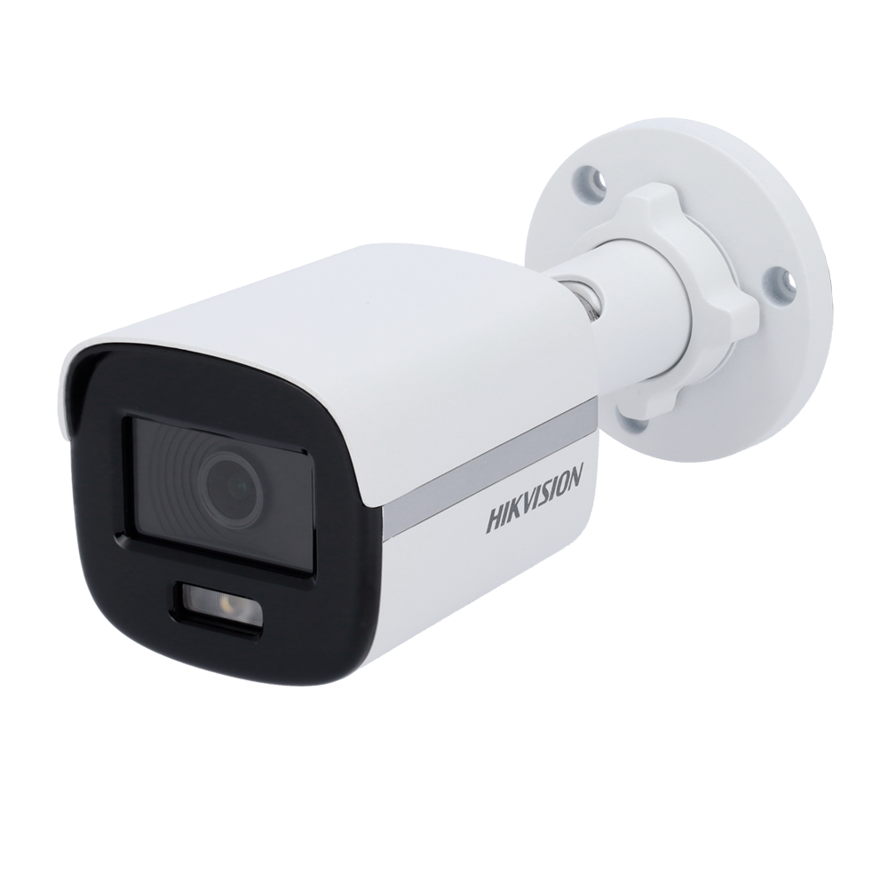 Cámara Bullet 4 en 1 – Lente 2.8 mm y IP67 • Luz híbrida 20 m Micrófono integrado