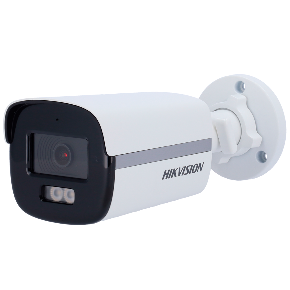 Cámara Bullet 4 en 1 – Lente 2.8 mm y IP67 • Luz híbrida 40 m Micrófono integrado