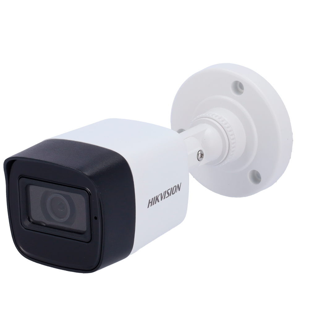 Cámara Bullet 4 en 1 – 5 MP y Lente 2.8 mm Micrófono integrado,  Audio sobre coaxial