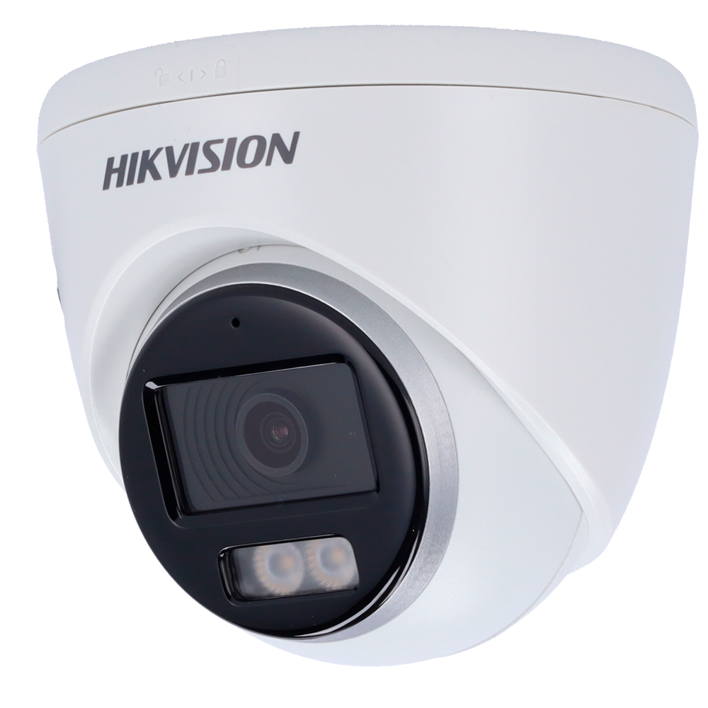 Cámara Domo 4 en 1 – Lente 2.8 mm y IP67 • Luz híbrida 40 m Micrófono integrado