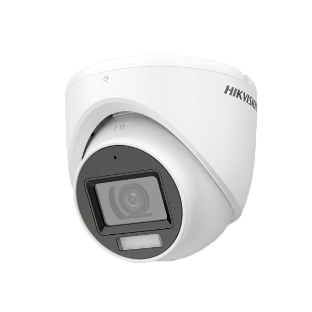 Cámara Domo 4 en 1 – Lente 2.8 mm y IP67 • Luz blanca 20 m Micrófono integrado