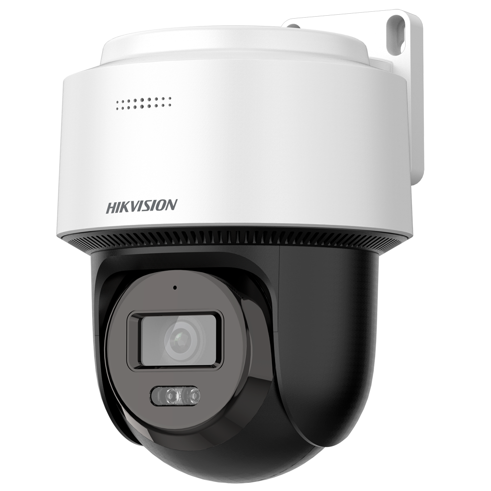 Domo Motorizado IP – IP66 • Luz híbrida 30 m Micrófono y  altavoz integrados