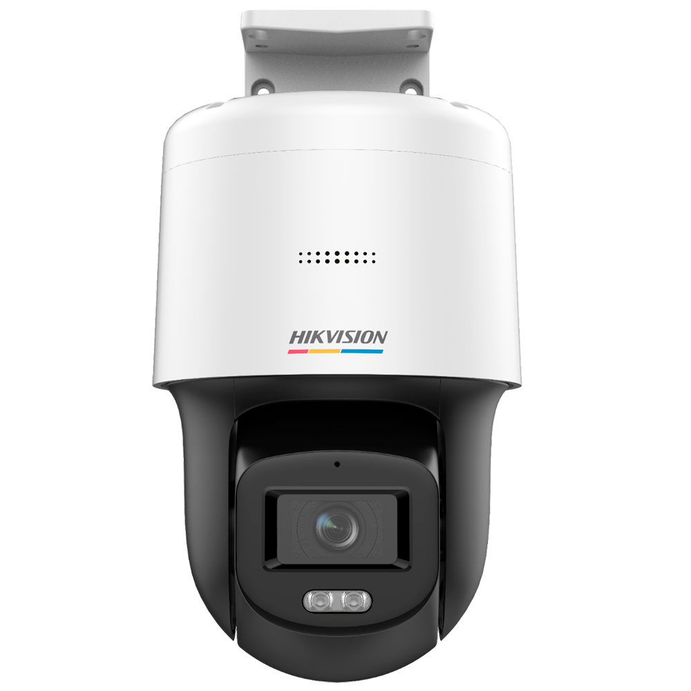 Domo Motorizado IP – Lente 2.8 mm y IP66 • Luz blanca 30 m Micrófono y  altavoz integrados