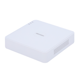 Grabador NVR IP de 4 canales PoE - Resolución máxima 4K | Ancho de banda 40Mbps - Blanco, Hikvision serie Value