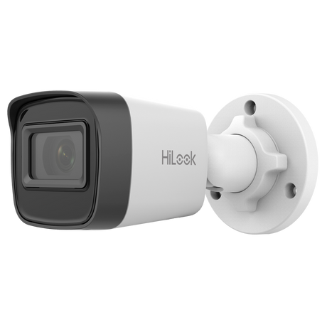 Cámara tipo Bullet IP - Resolución: 2 MP, lente de 2.8 mm - Gran Angular, Hikvision gama Hilook