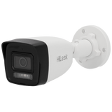 Cámara tipo Bullet IP - Resolución: 8 MP, lente de 2.8 mm - Gran Angular | Micrófono integrado, Hikvision gama Hilook