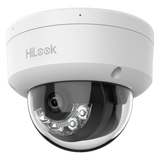 Cámara tipo Domo IP - Resolución: 4 MP, lente de 2.8 mm - Gran Angular | Detección de movimiento, Hikvision gama Hilook