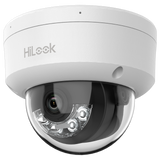 Cámara tipo Domo IP - Resolución: 6 MP, lente de 2.8 mm - Gran Angular | Micrófono integrado, Hikvision gama Hilook
