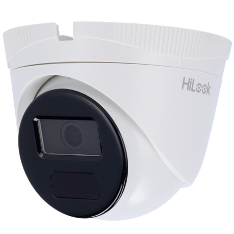 Cámara tipo Turret IP - Resolución: 2 MP, lente de 2.8 mm - Gran Angular, Hikvision gama Hilook