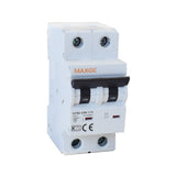 Interruptor magnetotermico 1P + N, corte a 6kA - Curva C, Maxge serie EPBE63M