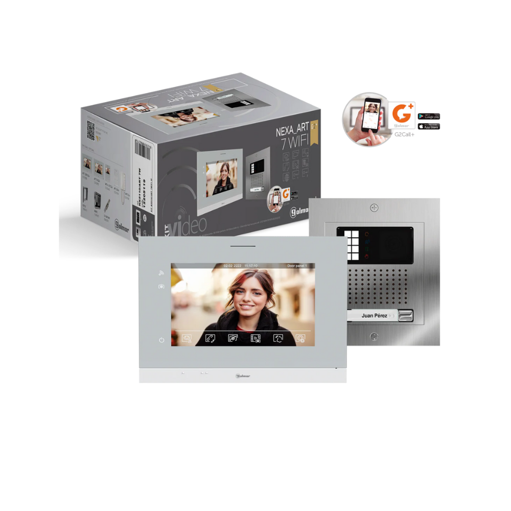 Kit video de 1 línea NX5110 / ART 7W  con Wi-fi integrado