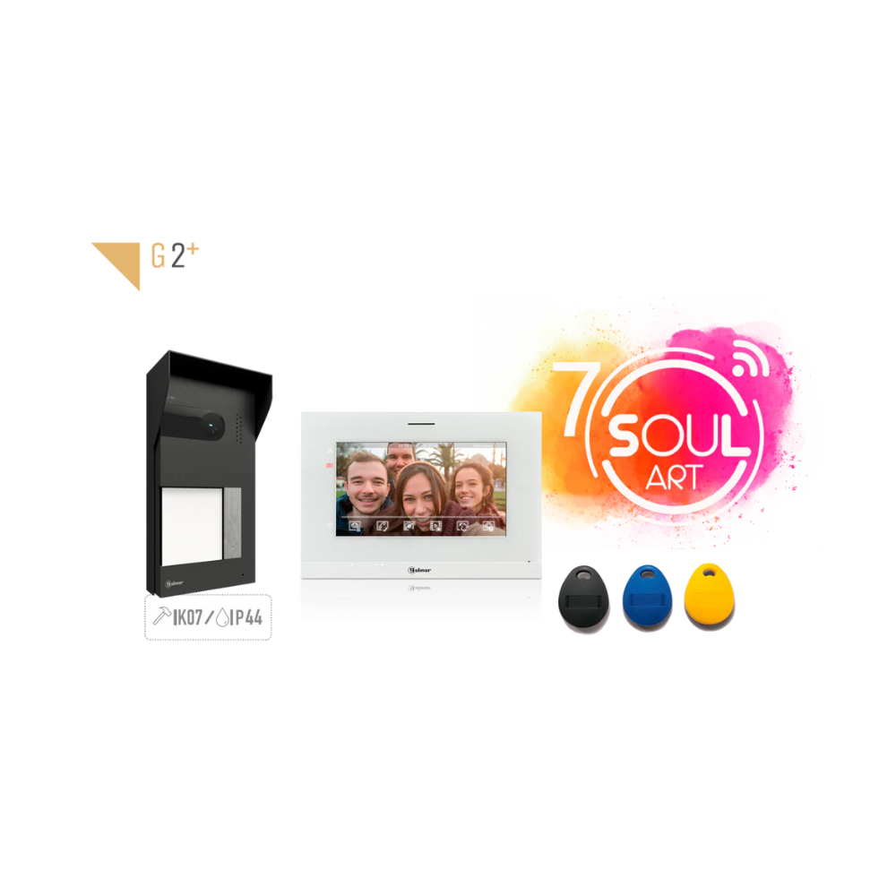 Kit video de 1 línea SOUL S5110 / ART 7W con Wi-fi