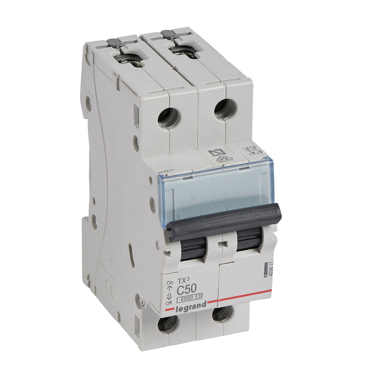 Magnetotérmico MCB TX³  6kA - 2 polos -  curva C