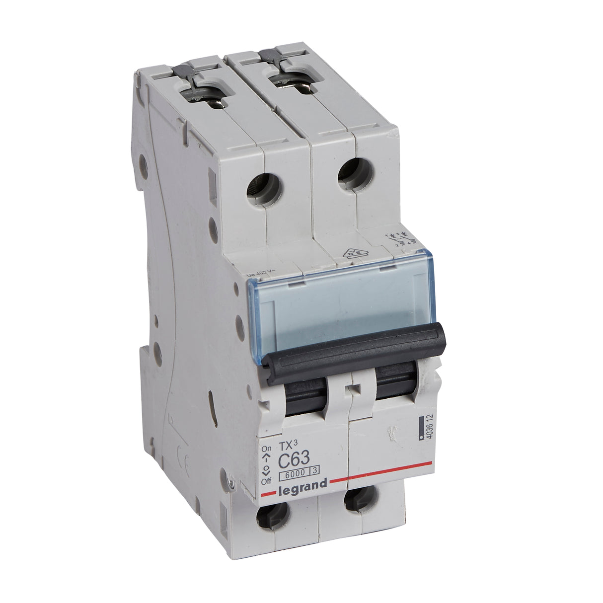Magnetotérmico MCB TX³  6kA - 2 polos -  curva C