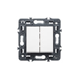 Conmutador - doble - unipolar - 10AX - 230V~