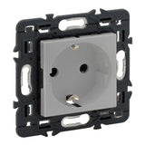 Base de corriente - 2P+T con obturadores - 10/16A - 230V~