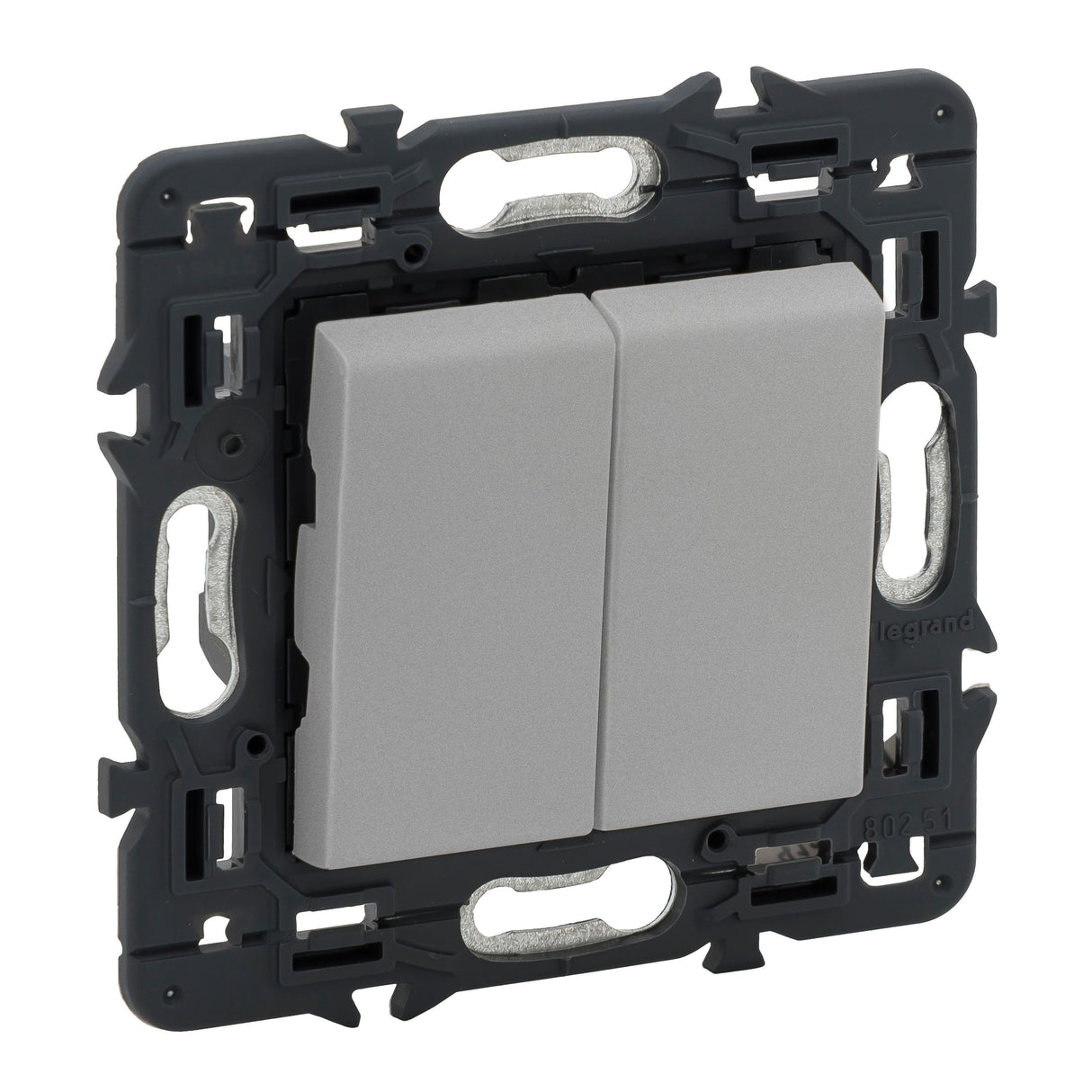 Interruptor - doble - unipolar - 10AX - 230V~
