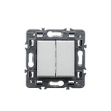 Conmutador - doble - unipolar - 10AX - 230V~