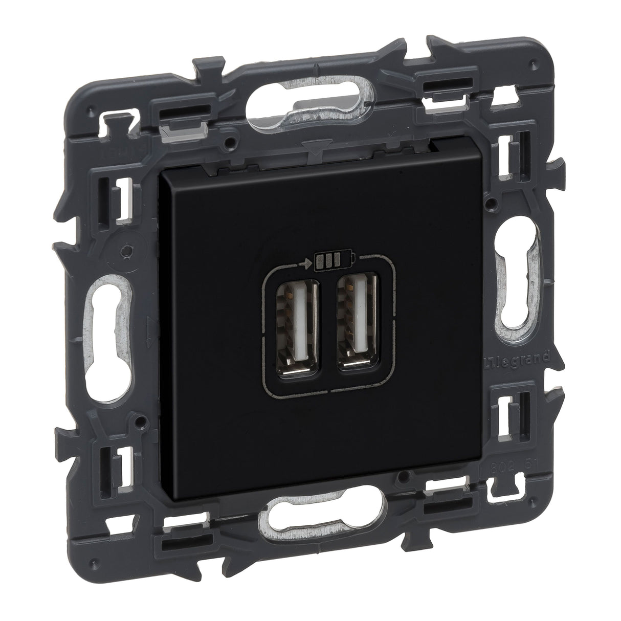 Cargador USB - 2 USB Tipo A+A - 2400mA - 15W