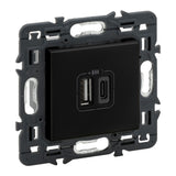 Cargador USB - 2 USB Tipo A+C - 3000mA - 15W